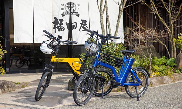 Rental electric bicycle