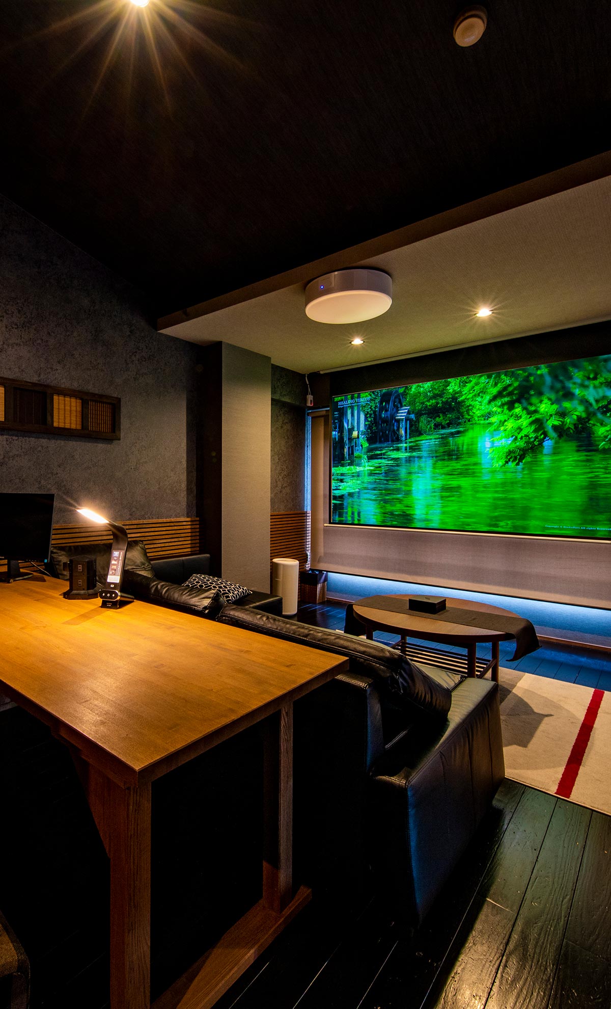 100-inch projector system