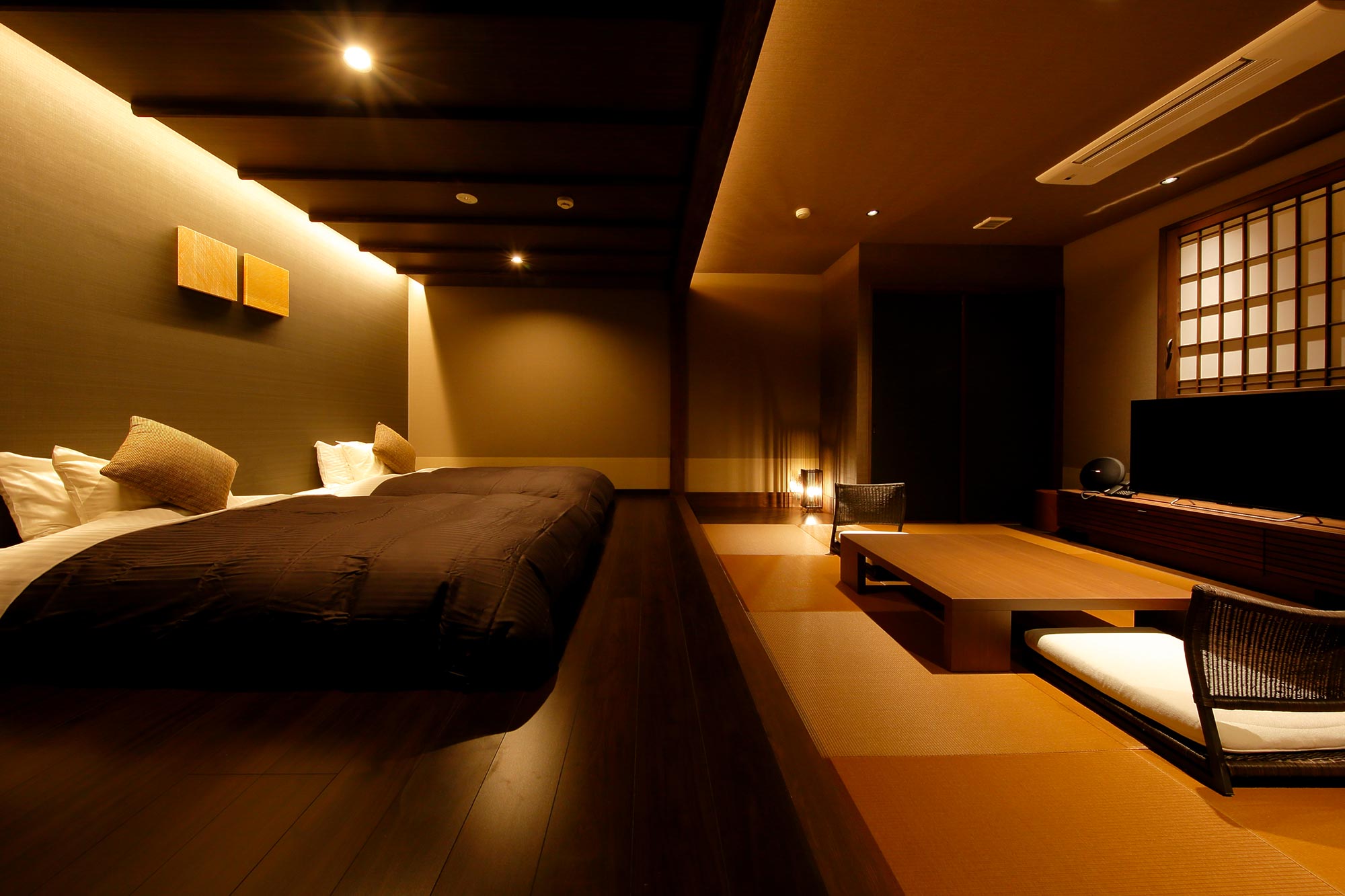 Bedroom + Japanese-style space